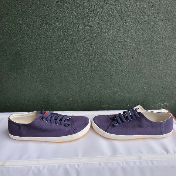 NWT Men's CAMPER Canvas Sneakers Size 11 - Navy Blue DISCONTINUED - Picture 3 of 16